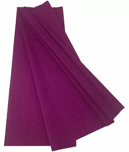 Шикарная итальянская гофрированная бумага для подарков и цветов цвет фиолетовый цикламен